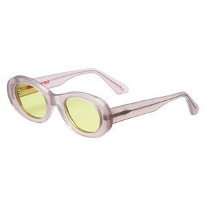 New DANIELLE RATTRAY Grey Square Hedy C04 Sunglasses Women